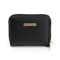Women Black Wallet