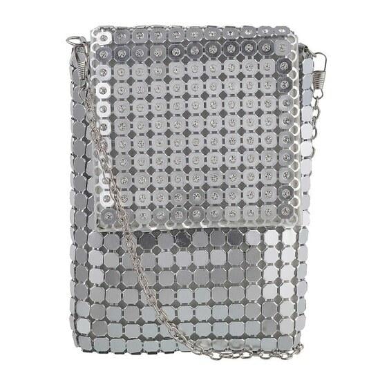 Metro Silver Womens Bags Womens Mobile Cover