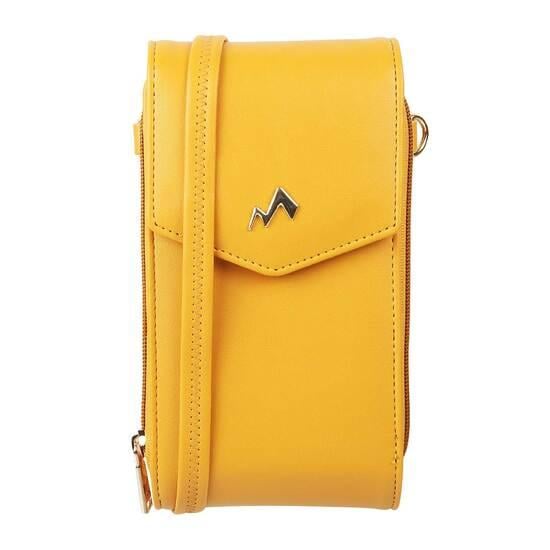 Women Yellow Mobile Cover Mobile Cover