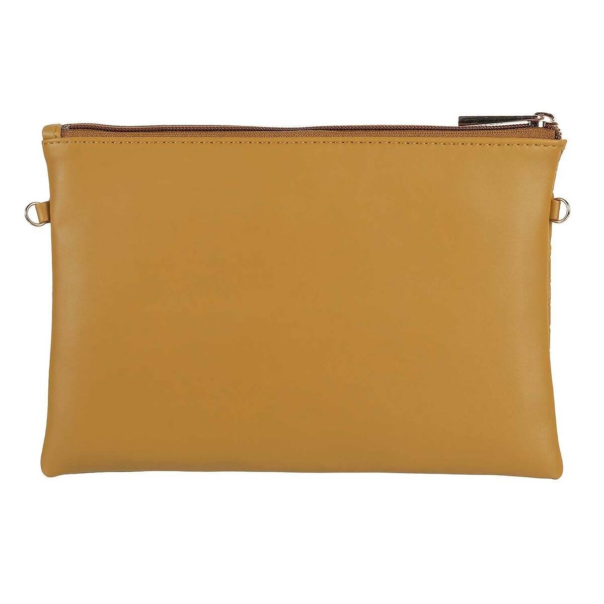 Buy Butterflies Mustard Yellow Clutch - Clutches for Women 432162 | Myntra