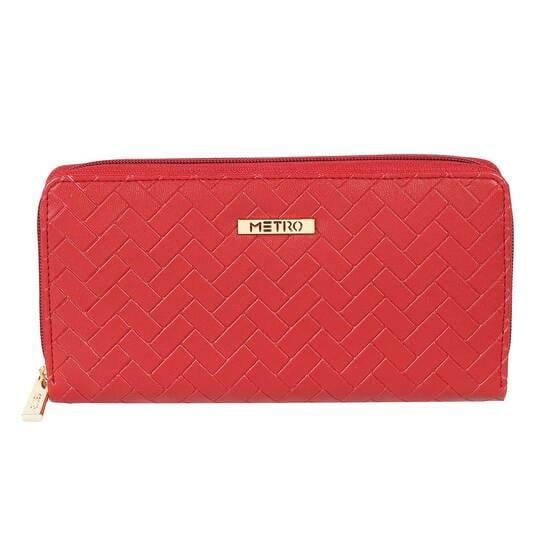 Women Red Wallet