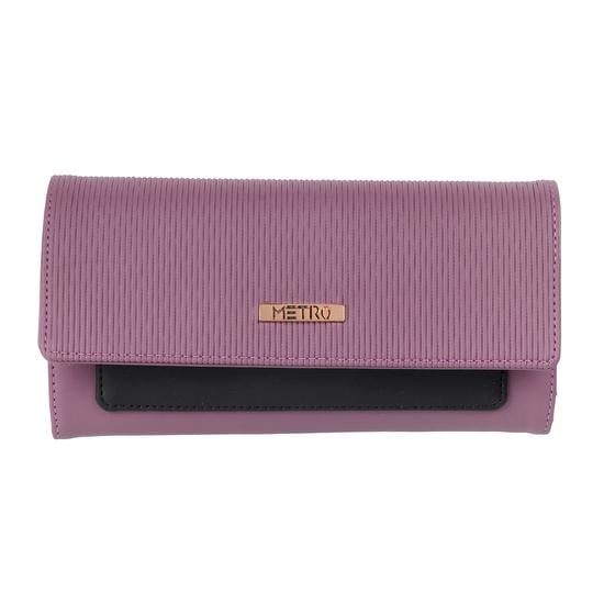 Women Purple Wallet