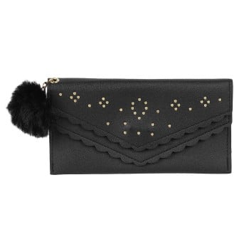 Walkway Women Black Clutch(SKU: 95-85-11-10)