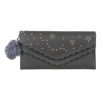Walkway Women Grey Clutch(SKU: 95-85-14-10)