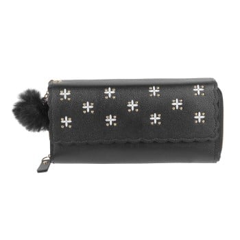 Walkway Women Black Wallet(SKU: 95-89-11-10)