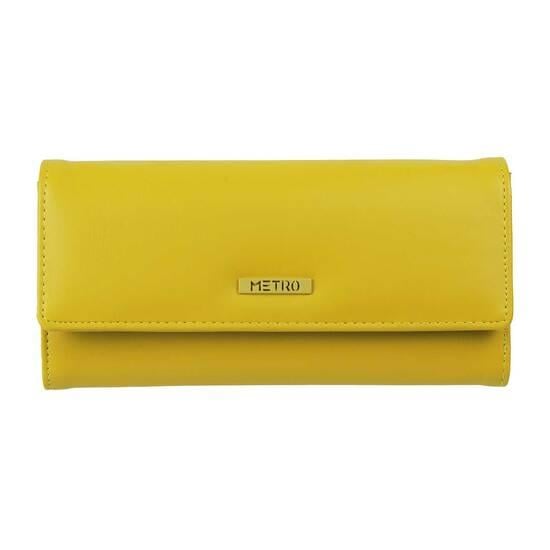 Women Yellow Wallet